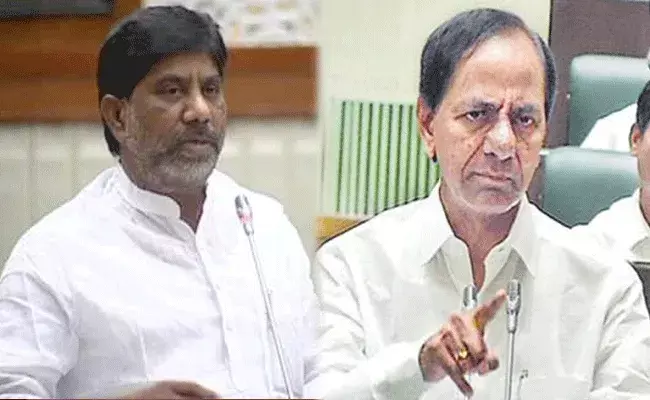 కాంగ్రెస్ ఎమ్మెల్యే భట్టి విక్రమార్కకు సీఎం కేసీఆర్ చురకలు కాంగ్రెస్ ఎమ్మెల్యే భట్టి విక్రమార్కకు సీఎం కేసీఆర్ చురకలు