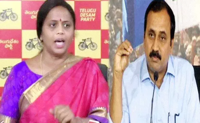 ట్విట్టర్లో ఆళ్ల రామకృష్ణారెడ్డిపై పంచుమర్తి అనురాధ ఫైర్ ట్విట్టర్లో ఆళ్ల రామకృష్ణారెడ్డిపై పంచుమర్తి అనురాధ ఫైర్