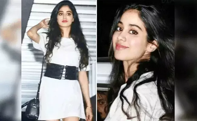 ఒక్క ముద్దు ప్లీజ్.. అభిమాని రిక్వెస్ట్..: జాన్వీ ఫన్నీ రిప్లై