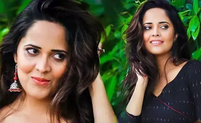 కొత్త లుక్ లో అనసూయ...! కొత్త లుక్ లో అనసూయ...!