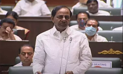 ఇతర రాష్ట్రాలతో పోలిస్తే తెలంగాణ అప్పులు తక్కువ : సీఎం కేసీఆర్ ఇతర రాష్ట్రాలతో పోలిస్తే తెలంగాణ అప్పులు తక్కువ : సీఎం కేసీఆర్