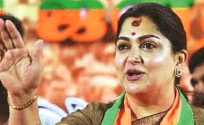 మేడం.. మీ పక్కనే ఆయన ఉన్నారు: ఖుష్బూ ప్రచారంలో పదనిసలు