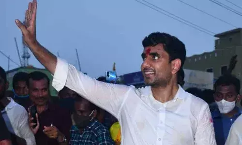 తిరుపతి ఉప ఎన్నిక ప్రచారంలో లోకేష్ దూకుడు