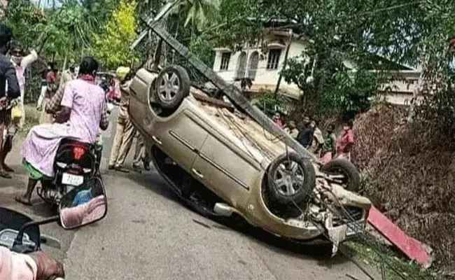 కోవిడ్ పాజిటివ్ వచ్చిందని మెసేజ్ రావడంతో..