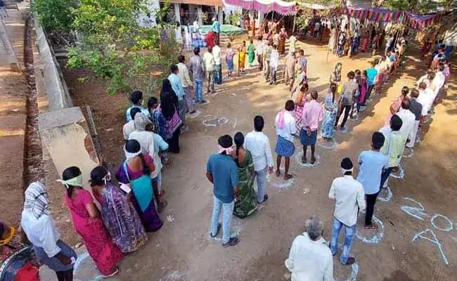 ప్రశాంతంగా ముగిసిన నాగార్జునసాగర్ ఉపఎన్నిక పోలింగ్..!