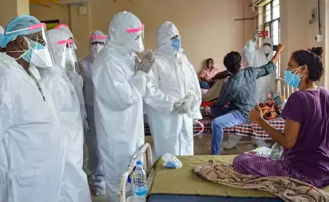 దేశంలో కొత్తగా 3,23,144 కరోనా కేసులు.. 2,771 మంది మృతి..!