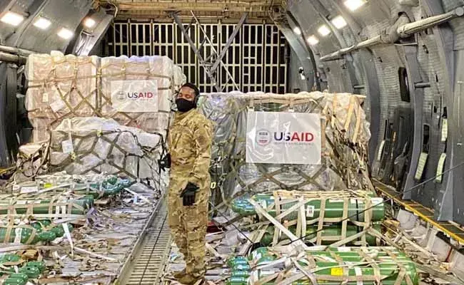 భారత్‌కు అమెరికా కరోనా సాయం..!