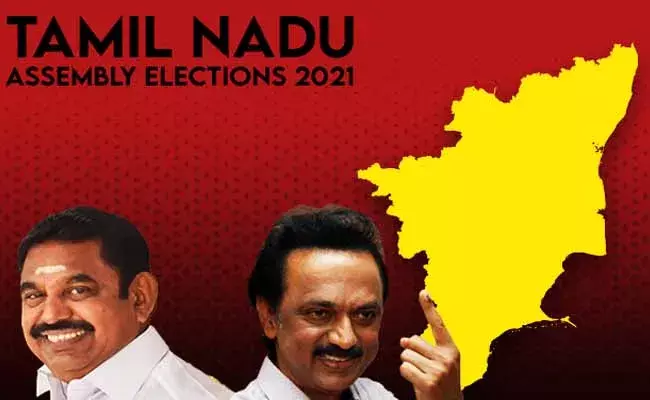 Tamil Nadu : అధికారం దిశగా DMK..! Tamil Nadu : అధికారం దిశగా DMK..!