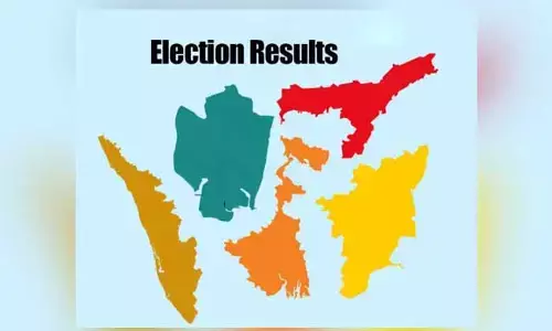 Five states Election Results 2021 :ఐదు రాష్ట్రాల్లో ఎన్నికల ఫలితాలు ఇలా..!