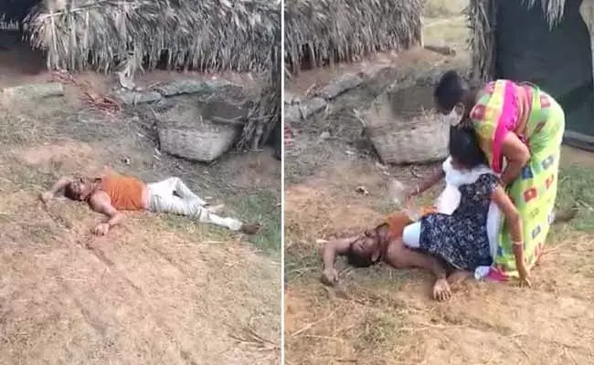 తండ్రికి కరోనా... కూతురు కళ్ల ముందే ప్రాణాలు విడిచాడు..! తండ్రికి కరోనా... కూతురు కళ్ల ముందే ప్రాణాలు విడిచాడు..!