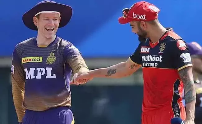 KKR vs RCB  జట్ల మధ్య ఇవాళ జరగాల్సిన మ్యాచ్ వాయిదా..! KKR vs RCB  జట్ల మధ్య ఇవాళ జరగాల్సిన మ్యాచ్ వాయిదా..!