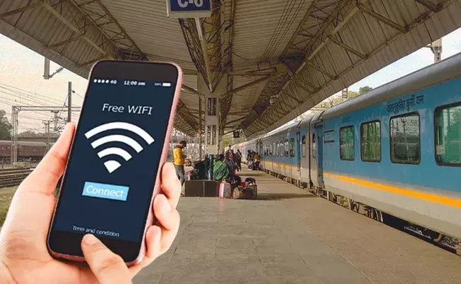 Free Wi-fi : 6000 రైల్వే స్టేషన్లలో ఉచిత వైఫై సేవలు..!