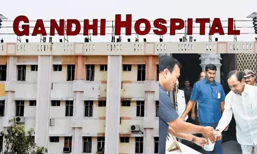 సీఎం హోదాలో గాంధీ ఆస్పత్రికి కేసీఆర్.. సీఎం హోదాలో గాంధీ ఆస్పత్రికి కేసీఆర్..