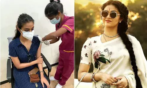 Keerthy Suresh: టీకా తీసుకున్న మహానటి..!
