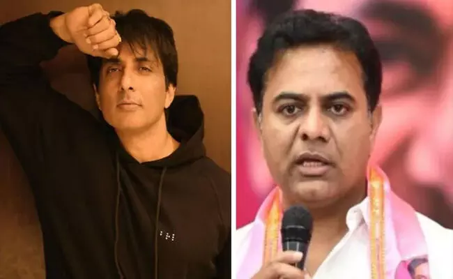 KTR : నేను కాదు... సోనూసూదే సూపర్ హీరో.. కేటీఆర్ ట్వీట్..! KTR : నేను కాదు... సోనూసూదే సూపర్ హీరో.. కేటీఆర్ ట్వీట్..!