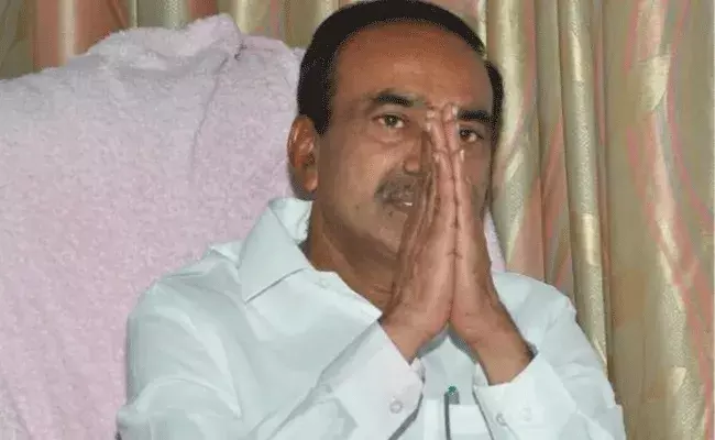మూడోసారి ఎమ్మెల్యే పదవికి రాజీనామా చేసిన ఈటల..