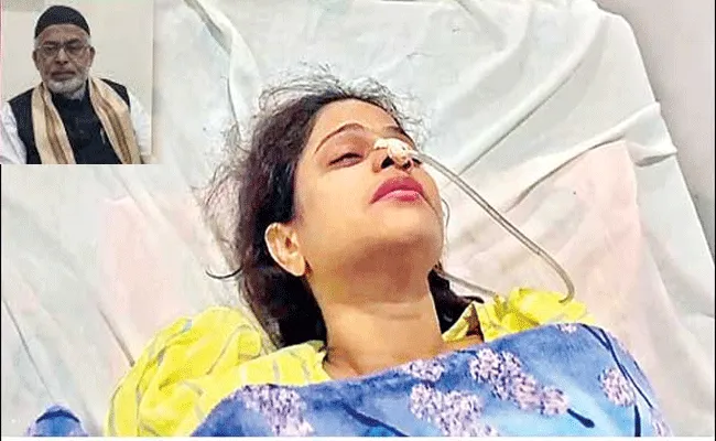 మహిళా జర్నలిస్ట్ ఆత్మహత్యా యత్నం.. ఎంబీటీ నేత వేధింపులే కారణం మహిళా జర్నలిస్ట్ ఆత్మహత్యా యత్నం.. ఎంబీటీ నేత వేధింపులే కారణం