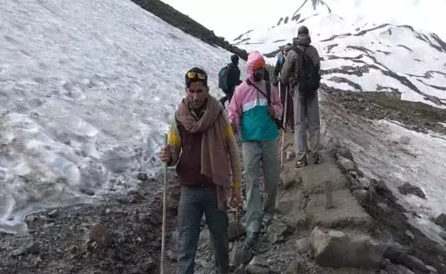 Amarnath yatra : అమర్నాథ్ దర్శనానికి ఉగ్రవాదుల బెదిరింపులు..! Amarnath yatra : అమర్నాథ్ దర్శనానికి ఉగ్రవాదుల బెదిరింపులు..!