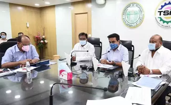 స్పెషల్‌ ఫుడ్‌ ప్రాసెసింగ్‌ జోన్ల ఏర్పాటుపై మంత్రి కేటీఆర్‌ సమీక్ష..!