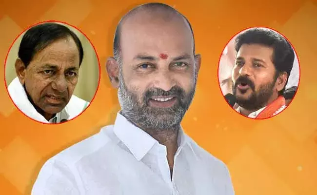 అటు కేసీఆర్.. ఇటు రేవంత్ను ఢీకొట్టేందుకు బండికున్న పవర్ సరిపోతుందా..? అటు కేసీఆర్.. ఇటు రేవంత్ను ఢీకొట్టేందుకు బండికున్న పవర్ సరిపోతుందా..?
