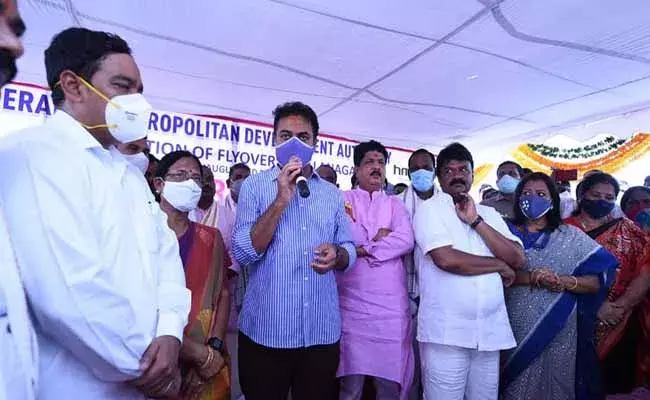 Balanagar flyover : బాలానగర్ ఫ్లైఓవర్ ప్రారంభించిన మంత్రి కేటీఆర్..! Balanagar flyover : బాలానగర్ ఫ్లైఓవర్ ప్రారంభించిన మంత్రి కేటీఆర్..!