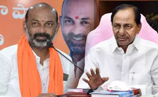 Bandi Sanjay On KCR : ఆ ఒప్పందాలు తప్పని నిరూపిస్తే.. శ్రీశైలం డ్యామ్లో దూకి చనిపోతా..! Bandi Sanjay On KCR : ఆ ఒప్పందాలు తప్పని నిరూపిస్తే.. శ్రీశైలం డ్యామ్లో దూకి చనిపోతా..!
