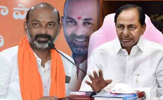 Bandi Sanjay On KCR : ఆ ఒప్పందాలు తప్పని నిరూపిస్తే.. శ్రీశైలం డ్యామ్లో దూకి చనిపోతా..! Bandi Sanjay On KCR : ఆ ఒప్పందాలు తప్పని నిరూపిస్తే.. శ్రీశైలం డ్యామ్లో దూకి చనిపోతా..!
