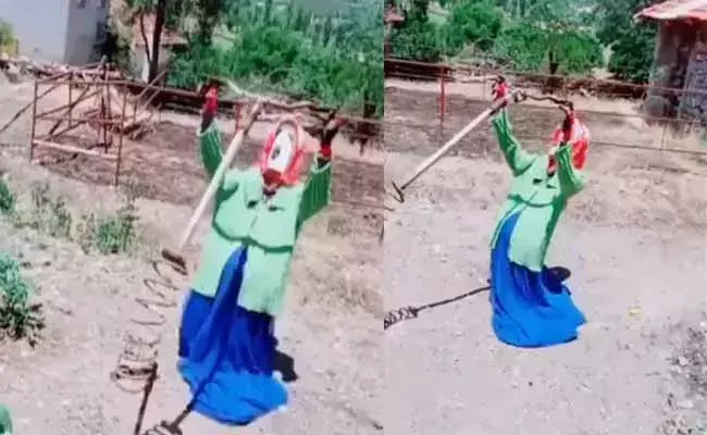 scarecrow Video Goes Viral in Social Media