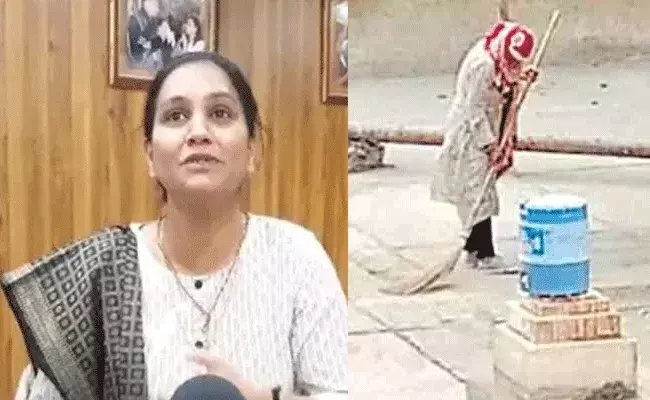 ఒకప్పుడు స్వీపర్‌గా రోడ్లు ఊడుస్తూ.. ఇప్పుడు కలెక్టర్‌గా ఆఫీస్‌లో విధులు నిర్వర్తిస్తూ..