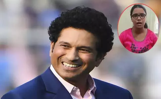 దీప్తి కల సచిన్ నెరవేర్చేలా.. రైతు కుమార్తెకు సచిన్ సాయం