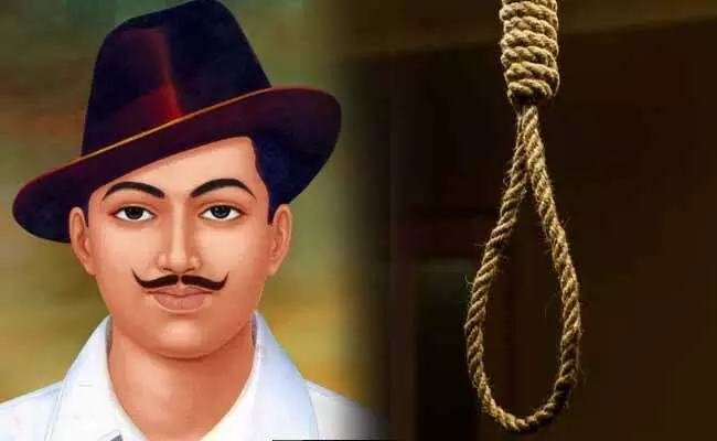 భగత్సింగ్లా నటించబోయి.. నిజంగానే ఉరేసుకున్నాడు..! భగత్సింగ్లా నటించబోయి.. నిజంగానే ఉరేసుకున్నాడు..!