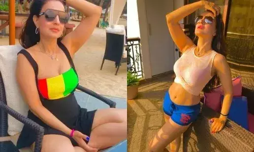 అందాలు ఆరబోస్తున్న అమీషా పటేల్.. ఫోటోస్