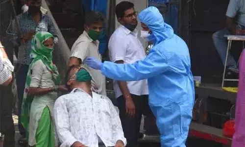 దేశంలో మళ్లీ పెరుగుతున్న కరోనా కేసులు...గత 24 గంటల్లో