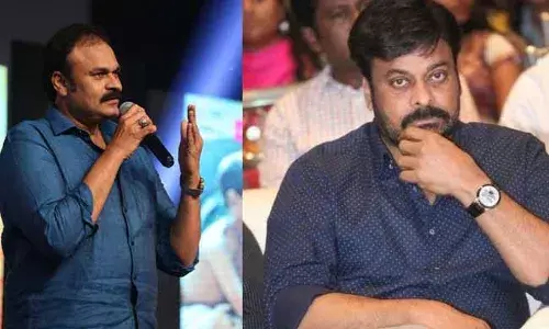 అరె ఓ సాంబ .. నాగబాబు కోసం కథ రాస్తే చిరు చేసేశారు.. ! అరె ఓ సాంబ .. నాగబాబు కోసం కథ రాస్తే చిరు చేసేశారు.. !