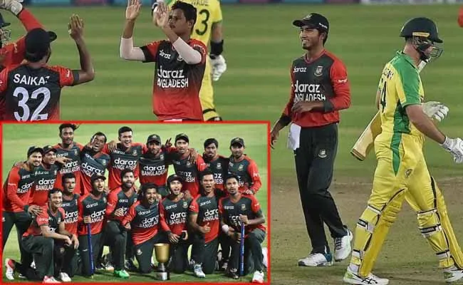 Aus vs Ban: అప్పుడు విండీస్, ఇప్పుడు బంగ్లా..ఆ జట్ల జాబితాలో ఆసీస్..! Aus vs Ban: అప్పుడు విండీస్, ఇప్పుడు బంగ్లా..ఆ జట్ల జాబితాలో ఆసీస్..!