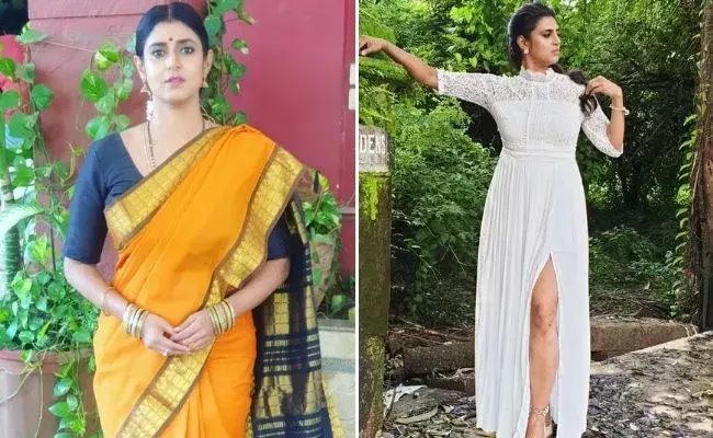 గృహలక్ష్మి ఫేమ్ కస్తూరి బ్యూటిఫుల్ పిక్స్