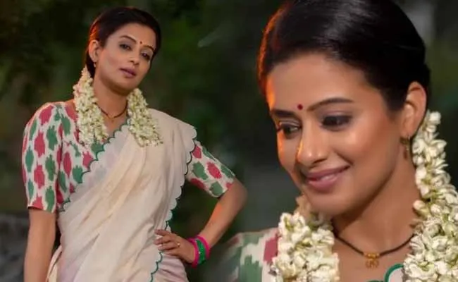 PriyaMani : హాఫ్ శారీలో ప్రియమణి అందాల విందు.. ! PriyaMani : హాఫ్ శారీలో ప్రియమణి అందాల విందు.. !