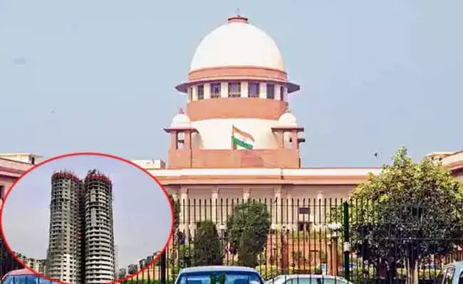 40 అంతస్తుల ట్విన్‌ టవర్స్  కూల్చేయండి: సుప్రీంకోర్టు