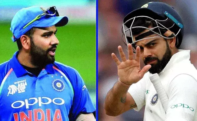 బాధ్యతల నుంచి తప్పుకున్న కోహ్లీ.. రోహిత్ చేతికి కెప్టెన్సీ పగ్గాలు.. బాధ్యతల నుంచి తప్పుకున్న కోహ్లీ.. రోహిత్ చేతికి కెప్టెన్సీ పగ్గాలు..