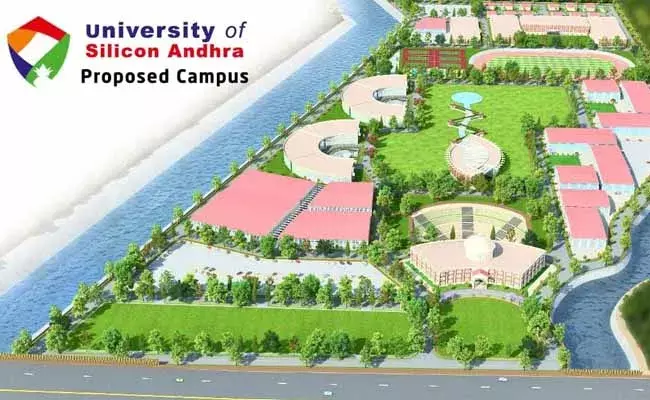 అమెరికాలో సిలికానాంధ్ర విశ్వవిద్యాలయం - ప్రపంచస్థాయి ప్రాంగణ నిర్మాణం అమెరికాలో సిలికానాంధ్ర విశ్వవిద్యాలయం - ప్రపంచస్థాయి ప్రాంగణ నిర్మాణం
