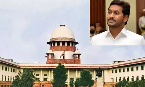 ఏపీ సర్కార్కి సుప్రీంకోర్టు లక్ష రూపాయల జరిమానా..! ఏపీ సర్కార్కి సుప్రీంకోర్టు లక్ష రూపాయల జరిమానా..!