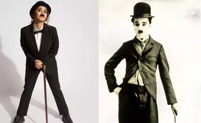Nabha Natesh: చార్లీ చాప్లిన్ లుక్‌లో మెరిసిన హీరోయిన్.. ఫొటోలు వైరల్