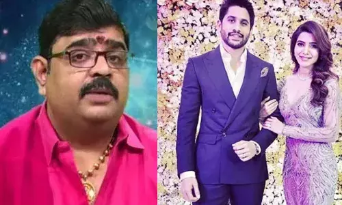 Chaysam Divorce: మూడేళ్ల క్రితమే ఈ విడాకుల గురించి తెలుసు: వేణు స్వామి Chaysam Divorce: మూడేళ్ల క్రితమే ఈ విడాకుల గురించి తెలుసు: వేణు స్వామి