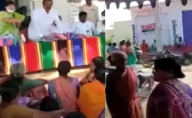 Bathukamma Sarees 2021:  బతుకమ్మ చీరలు తీసుకుంటే తీసుకోండి.. లేదంటే వెళ్లిపోండి: ఎంపీపీ గుంత మౌనిక Bathukamma Sarees 2021:  బతుకమ్మ చీరలు తీసుకుంటే తీసుకోండి.. లేదంటే వెళ్లిపోండి: ఎంపీపీ గుంత మౌనిక