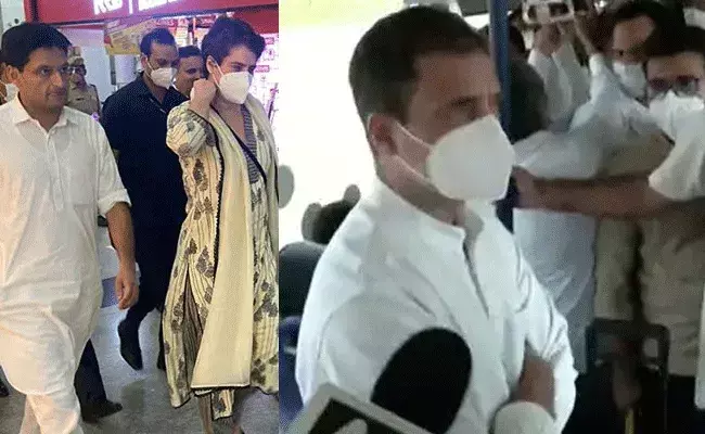 Rahul and Priyanka to visit Lakhimpur : లఖీంపూర్‌ బాధిత కుటుంబాలను పరామర్శించనున్న రాహుల్, ప్రియాంక