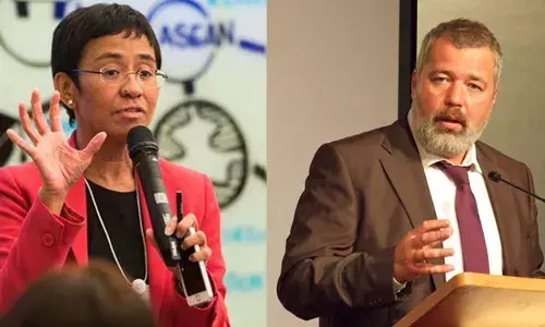 Nobel Prize 2021: ఇద్దరు జర్నలిస్ట్‌లకు నోబెల్ పురస్కారం..