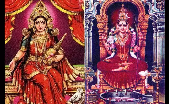 Dasara Navaratri 2021: 9వ రోజు అమ్మవారు అన్నపూర్ణాదేవి అలంకారంలో.. Dasara Navaratri 2021: 9వ రోజు అమ్మవారు అన్నపూర్ణాదేవి అలంకారంలో..