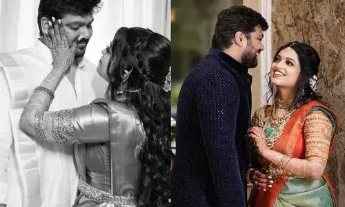 Mani sharma Son Engagement :  మణిశర్మ కొడుకు నిశ్చితార్థం.. అమ్మాయి ఎవరంటే? Mani sharma Son Engagement :  మణిశర్మ కొడుకు నిశ్చితార్థం.. అమ్మాయి ఎవరంటే?