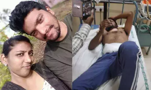 Hyd Love Murder :  హైదరాబాద్ పరిధిలో దారుణం... లాడ్జిలో యువతి శవమై..! Hyd Love Murder :  హైదరాబాద్ పరిధిలో దారుణం... లాడ్జిలో యువతి శవమై..!
