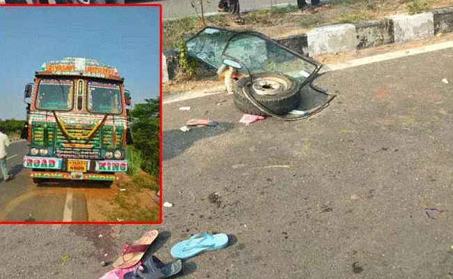 rajapalli: 20 మంది ప్రయాణీకులతో వెళ్తున్న ఆటోట్రాలీని ఢీకొన్న లారీ